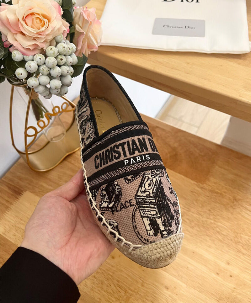 Christian Dior Women's Granville Espadrille Black