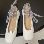 Christian Dior Women's D-Journey Lace-Up Ballet Flat