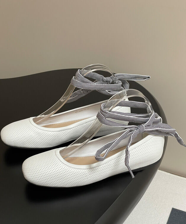 Christian Dior Women's D-Journey Lace-Up Ballet Flat