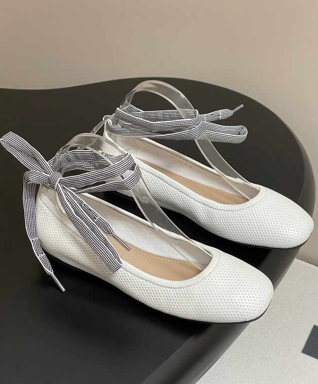 Christian Dior Women's D-Journey Lace-Up Ballet Flat