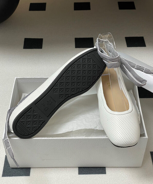 Christian Dior Women's D-Journey Lace-Up Ballet Flat