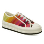 Christian Dior Women's Miss Dior Walk'n'Dior Platform Sneaker Red