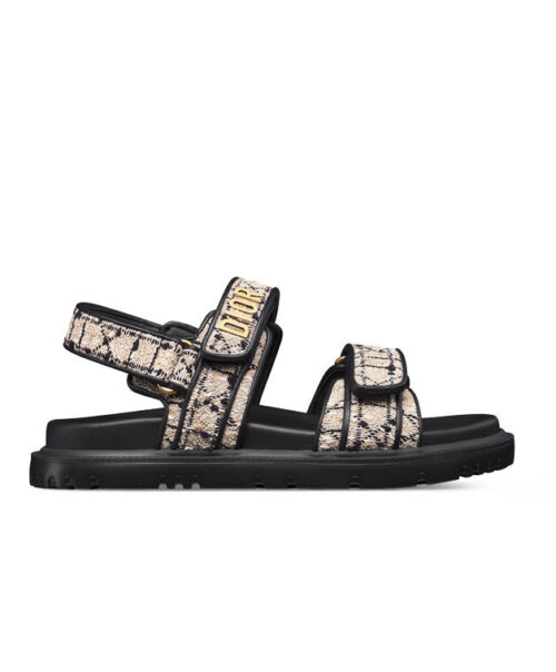 Christian Dior Women's Dioract Sandal Apricot
