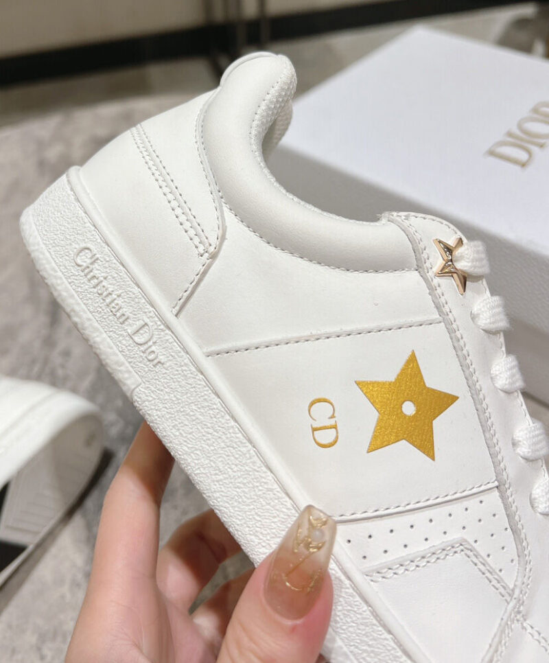 Christian Dior Women's Star Sneaker White
