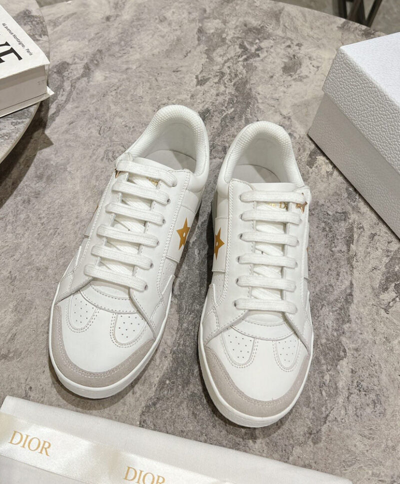 Christian Dior Women's Star Sneaker White