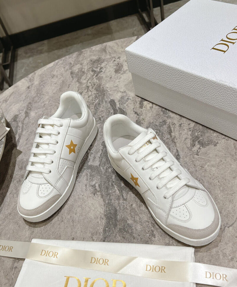 Christian Dior Women's Star Sneaker White