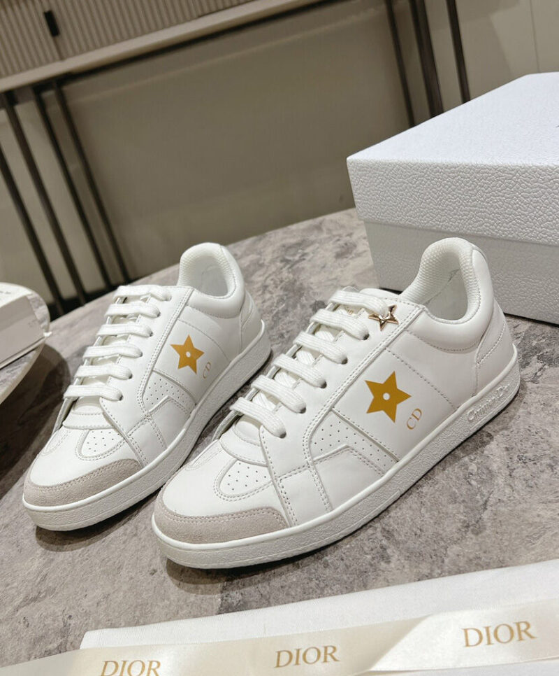 Christian Dior Women's Star Sneaker White