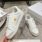 Christian Dior Women's Star Sneaker White