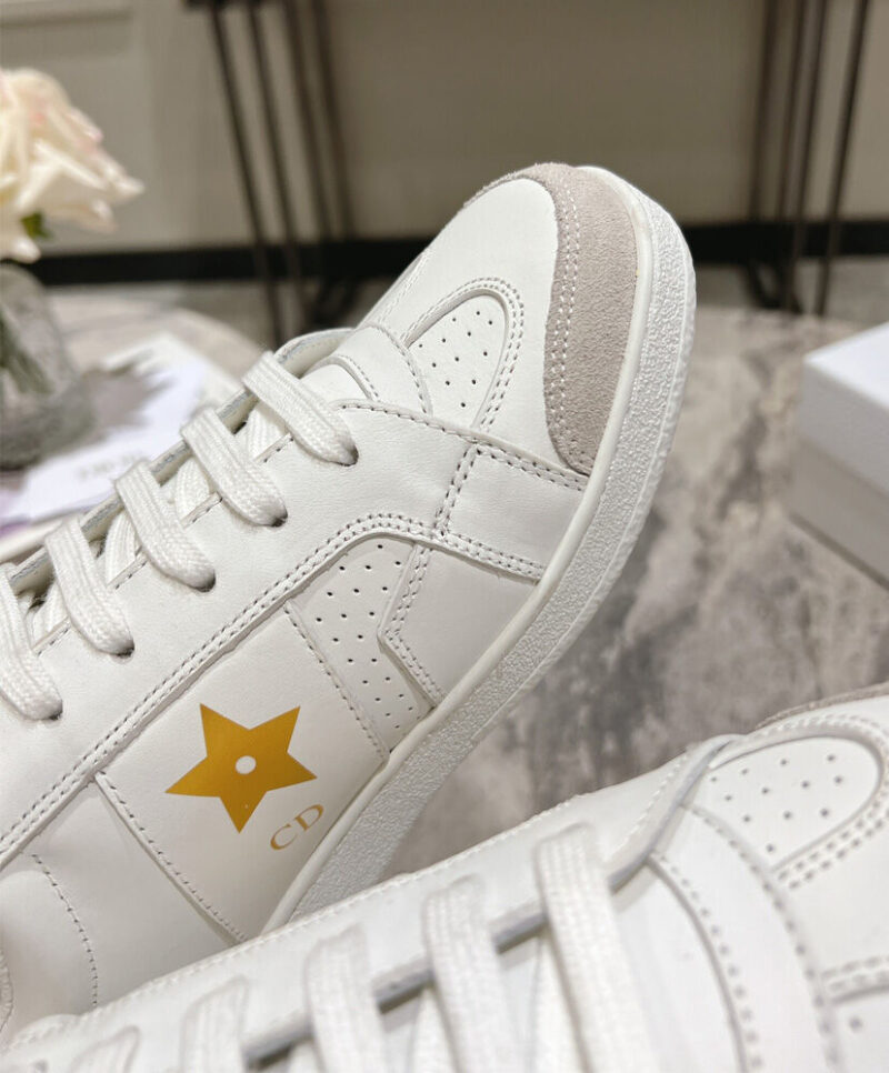 Christian Dior Women's Star Sneaker White