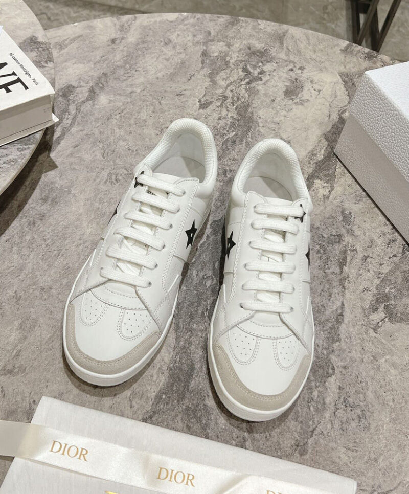 Christian Dior Women's Star Sneaker White