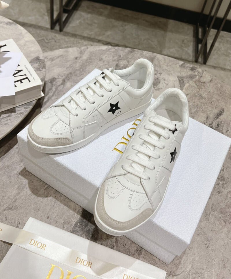 Christian Dior Women's Star Sneaker White