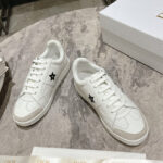 Christian Dior Women's Star Sneaker White