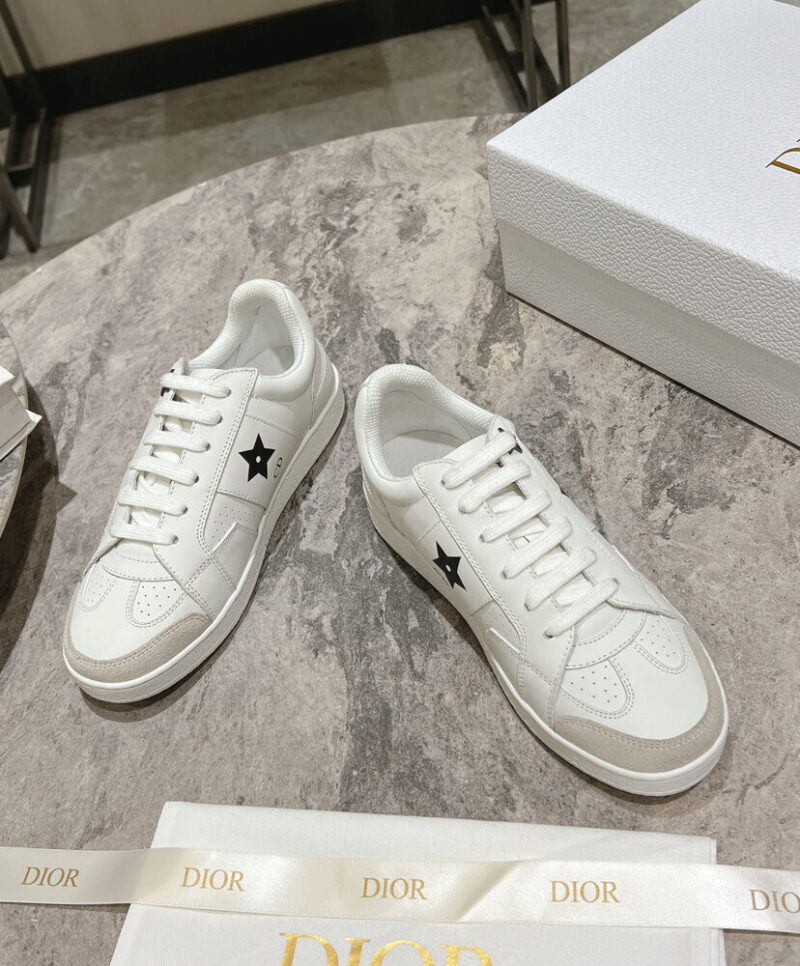 Christian Dior Women's Star Sneaker White