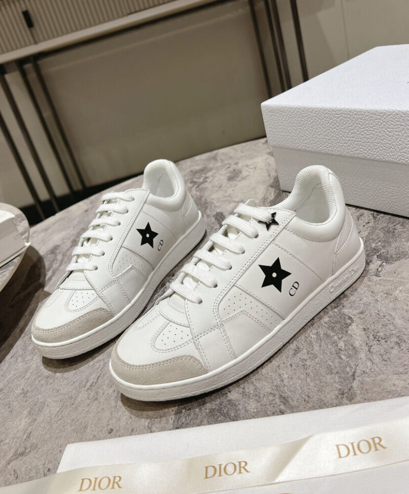 Christian Dior Women's Star Sneaker White
