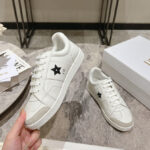 Christian Dior Women's Star Sneaker White