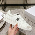 Christian Dior Women's Star Sneaker White