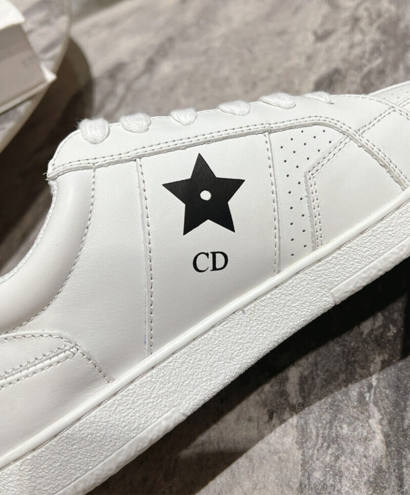 Christian Dior Women's Star Sneaker White