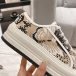 Christian Dior Women's Walk'n'Dior Platform Sneaker Cream