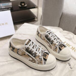 Christian Dior Women's Walk'n'Dior Platform Sneaker Cream