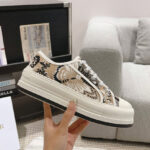 Christian Dior Women's Walk'n'Dior Platform Sneaker Cream