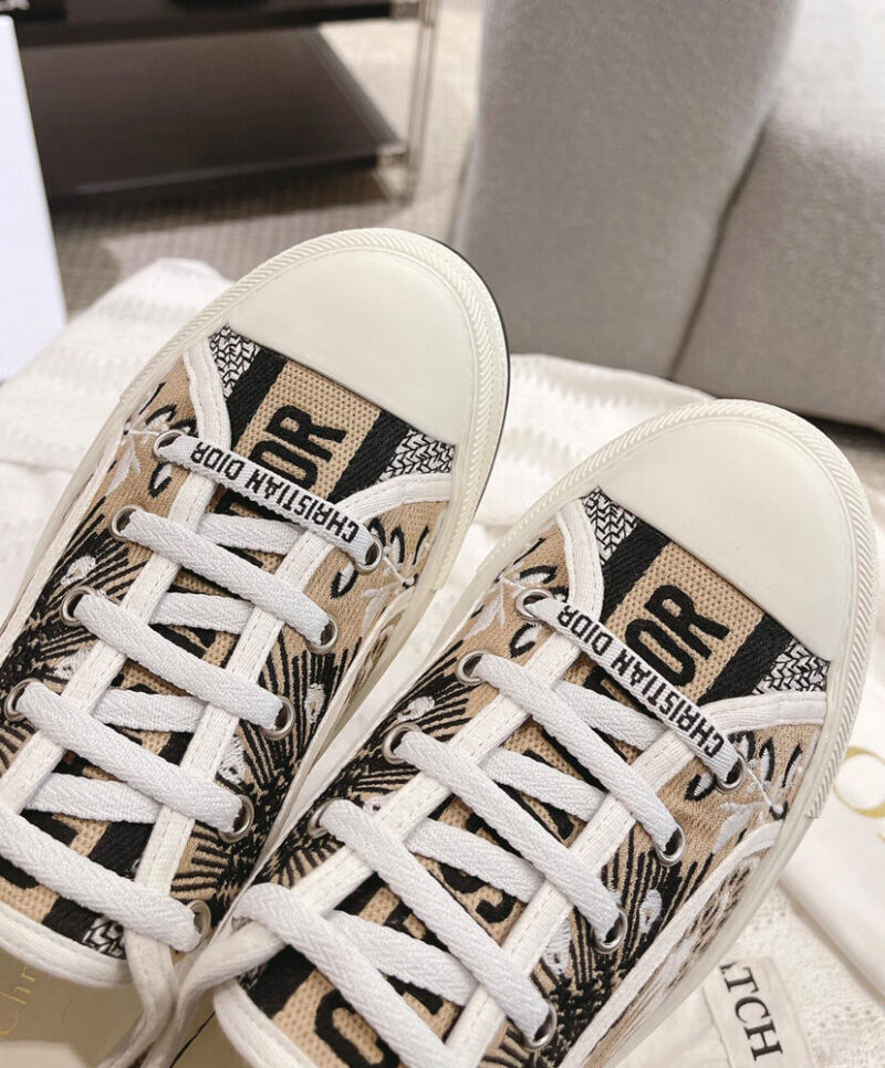 Christian Dior Women's Walk'n'Dior Platform Sneaker Cream