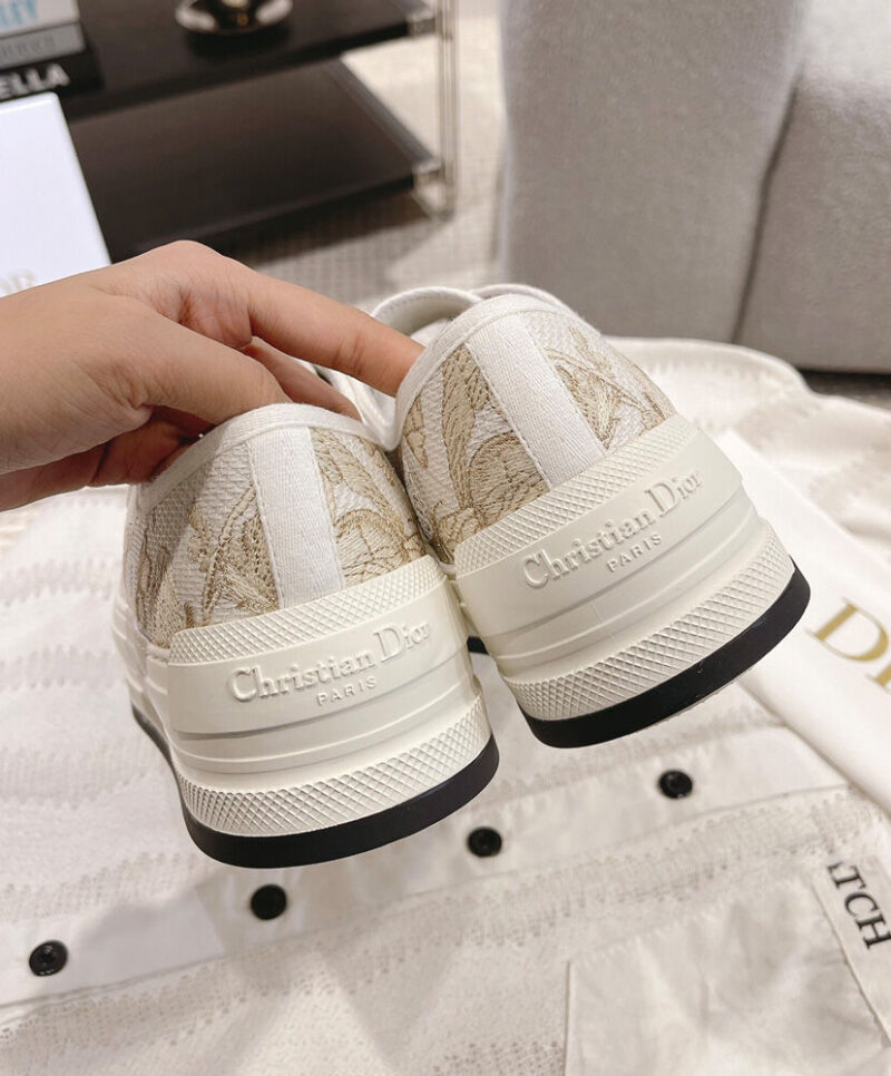 Christian Dior Women's Walk'n'Dior Platform Sneaker Golden