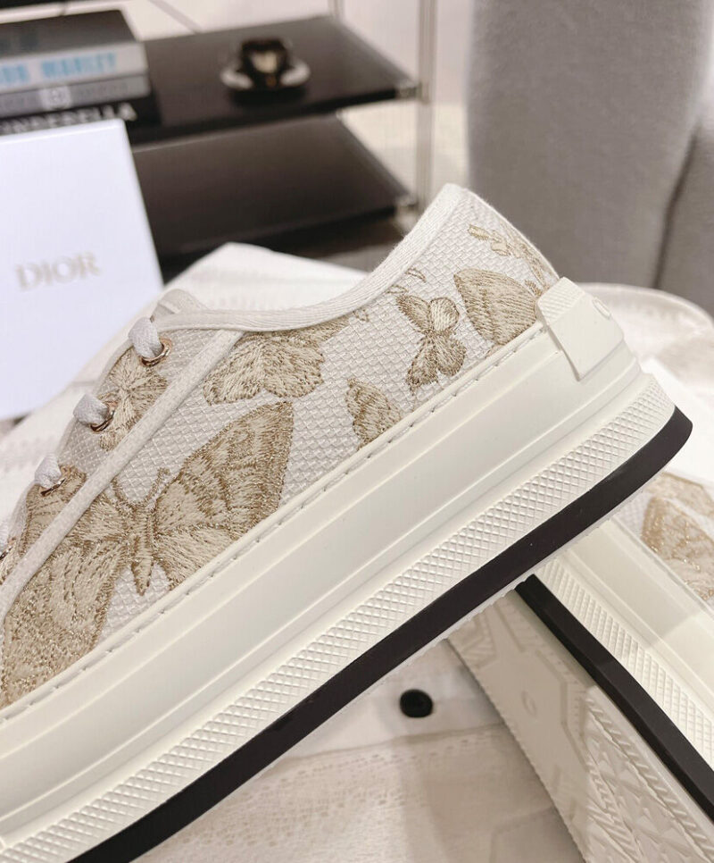 Christian Dior Women's Walk'n'Dior Platform Sneaker Golden