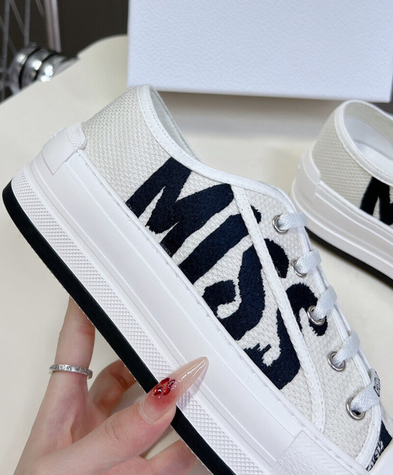 Christian Dior Women's Walk'n'Dior Platform Sneaker White
