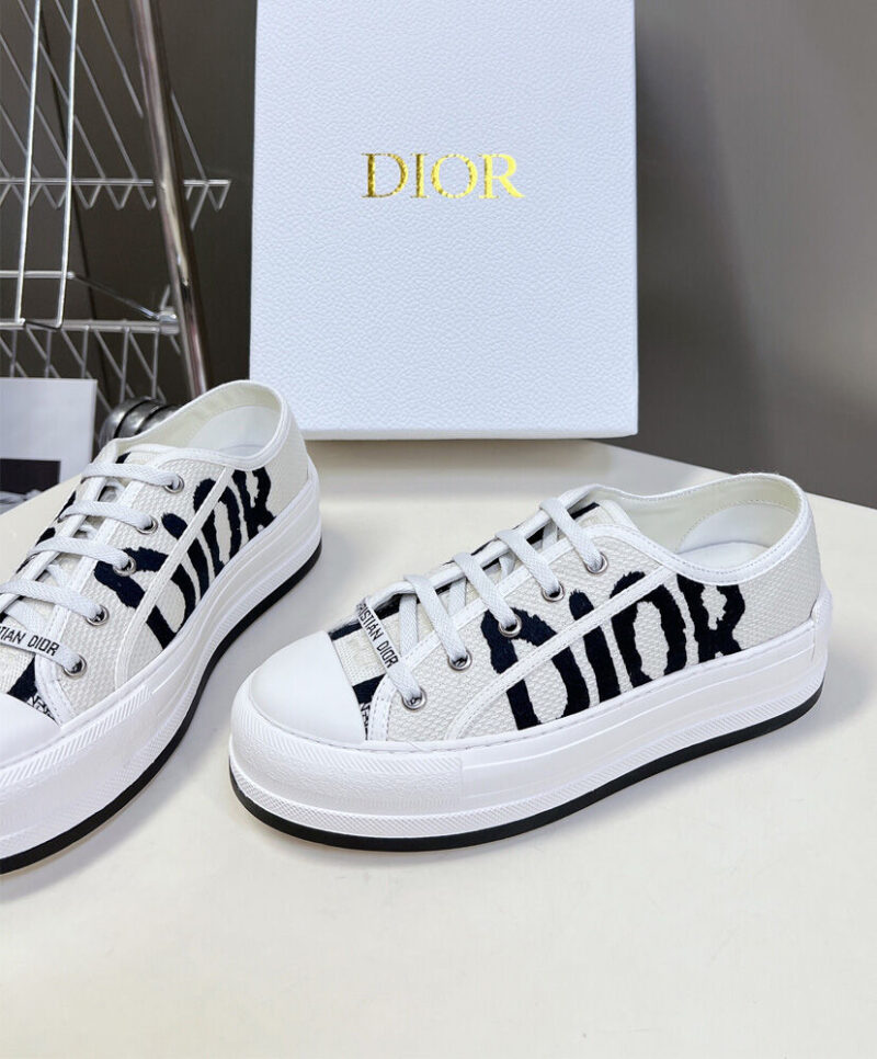 Christian Dior Women's Walk'n'Dior Platform Sneaker White