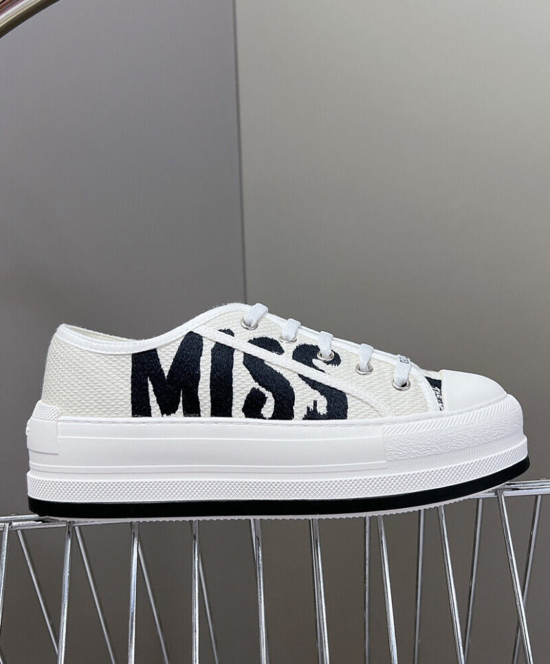 Christian Dior Women's Walk'n'Dior Platform Sneaker White