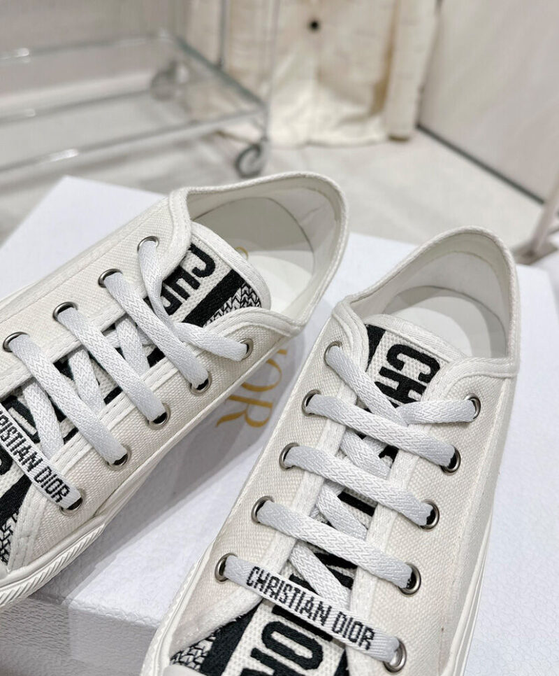 Christian Dior Women's Walk'n'Dior Platform Sneaker Cream