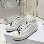 Christian Dior Women's Walk'n'Dior Platform Sneaker Cream