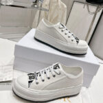 Christian Dior Women's Walk'n'Dior Platform Sneaker Cream