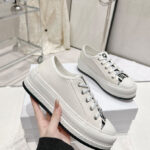 Christian Dior Women's Walk'n'Dior Platform Sneaker Cream