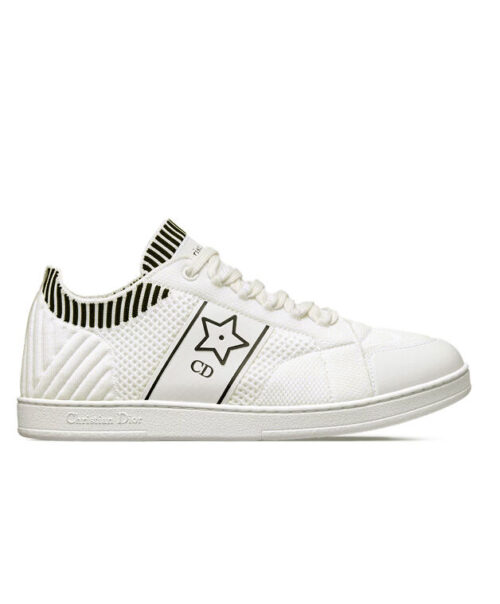 Christian Dior Women's Star Sneaker White