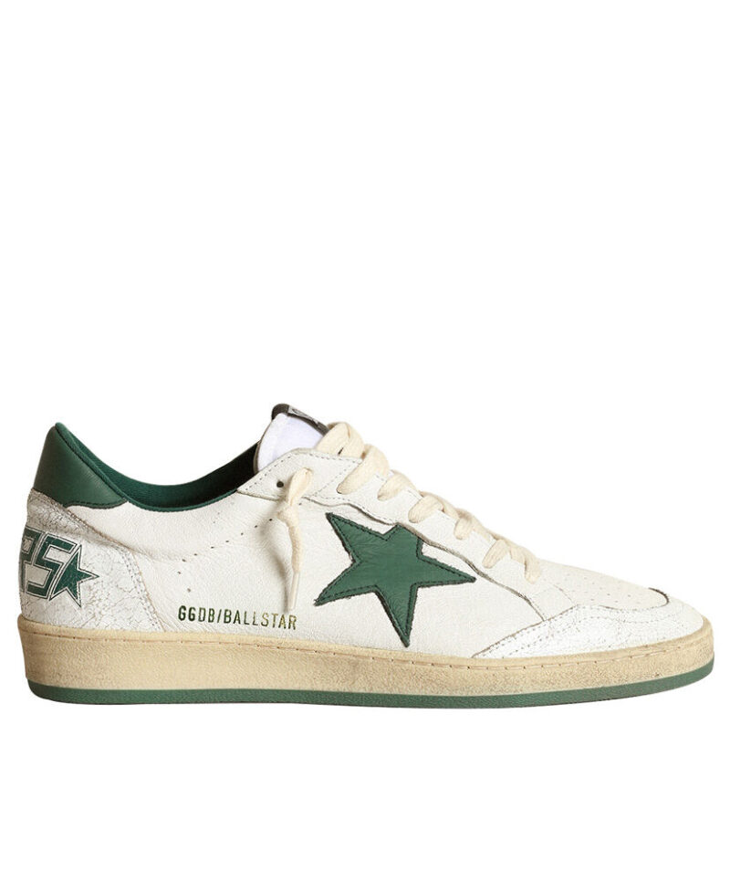 Golden Goose Unisex Ball Star sneakers in nappa leather with mat leather star and heel tab