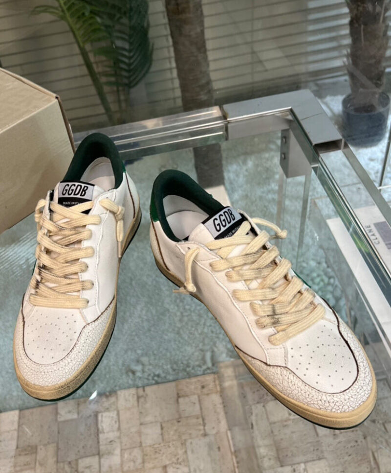 Golden Goose Unisex Ball Star sneakers in nappa leather with mat leather star and heel tab