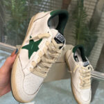 Golden Goose Unisex Ball Star sneakers in nappa leather with mat leather star and heel tab