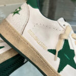Golden Goose Unisex Ball Star sneakers in nappa leather with mat leather star and heel tab