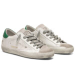 Golden Goose Unisex Superstar sneakers in leather with perforated star White