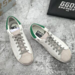 Golden Goose Unisex Superstar sneakers in leather with perforated star White