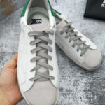 Golden Goose Unisex Superstar sneakers in leather with perforated star White