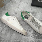 Golden Goose Unisex Superstar sneakers in leather with perforated star White