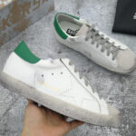 Golden Goose Unisex Superstar sneakers in leather with perforated star White