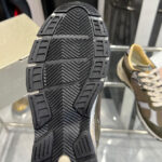 Golden Goose Women's Dad-Star In Suede And Mesh With Leather Star And Heel Tab Dark Green