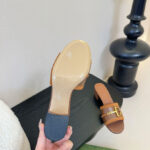 Gucci Women's Slide Sandal With Horsebit Coffee