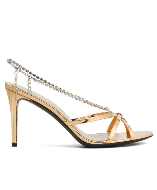 Gucci Women's Crystal Chain Sandal 794313