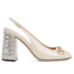 Gucci Women's Horsebit Pump With Crystals 795984