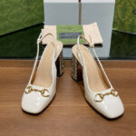 Gucci Women's Horsebit Pump With Crystals 795984
