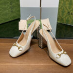 Gucci Women's Horsebit Pump With Crystals 795984